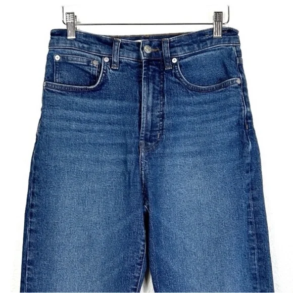 Madewell 90’s Straight High Waisted Denim Jeans Size 27 EUC - Picture 3 of 11